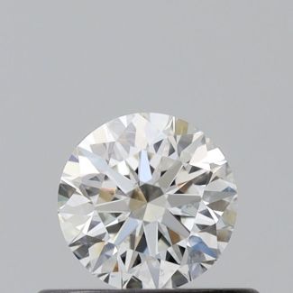 0.35 Carat Round H VS2 VG EX GIA Natural Diamond