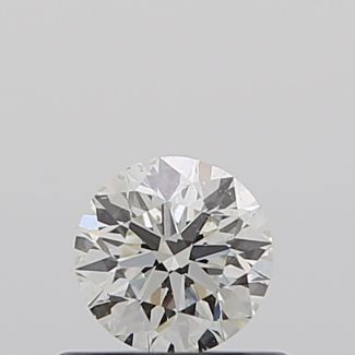 0.40 Carat Round I SI2 EX GIA Natural Diamond