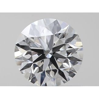 0.56 Carat Round F IF EX GIA Natural Diamond