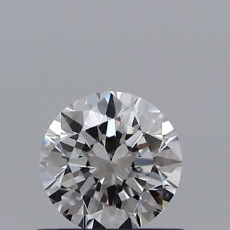 0.50 Carat Round D SI1 VG EX GIA Natural Diamond