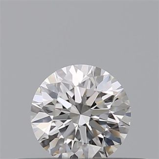 0.27 Carat Round E VS2 EX GIA Natural Diamond