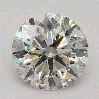 0.50 Carat Round K VVS1 VG EX GIA Natural Diamond