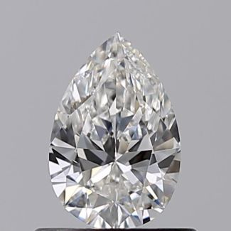 0.50 Carat Pear F VVS1 - VG GIA Natural Diamond