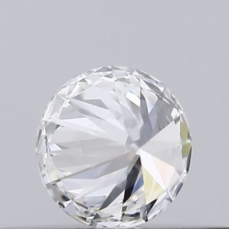 0.2 Carat Round F VS1 EX GIA Natural Diamond