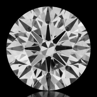 0.6 Carat Round E VVS2 EX GIA Natural Diamond