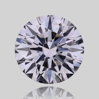 0.6 Carat Round E VVS2 EX GIA Natural Diamond