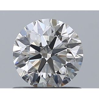 0.71 Carat Round G VS2 EX GIA Natural Diamond