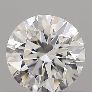 0.5 Carat Round G IF EX GIA Natural Diamond