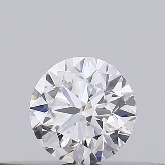 0.23 Carat Round D VS2 VG EX GIA Natural Diamond