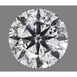 1.16 Carat Round I I3 VG EX GIA Natural Diamond