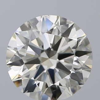 2.55 Carat Round K VS2 EX IGI Natural Diamond