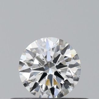 0.3 Carat Round F VS2 EX VG GIA Natural Diamond