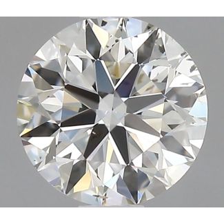 0.73 Carat Round I SI2 EX GIA Natural Diamond