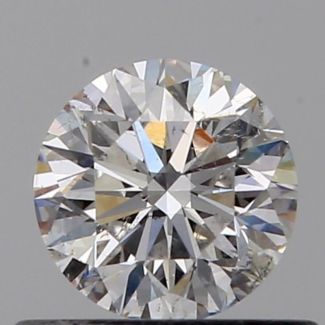 0.47 Carat Round D SI2 VG GIA Natural Diamond