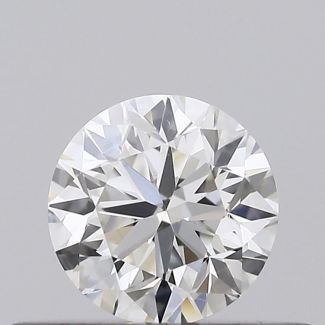 0.3 Carat Round H SI1 VG GIA Natural Diamond