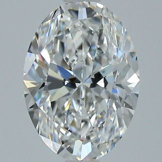 1.5 Carat Oval F VS2 - EX VG GIA Natural Diamond