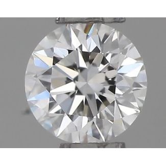 0.22 Carat Round E VVS1 EX VG GIA Natural Diamond