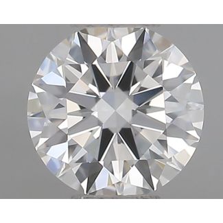 0.48 Carat Round G VVS1 EX GIA Natural Diamond