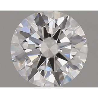 0.5 Carat Round H VS2 EX GD GIA Natural Diamond