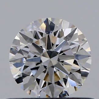 0.45 Carat Round E VS1 EX GIA Natural Diamond