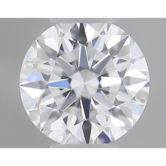 0.19 Carat Round D IF EX GIA Natural Diamond