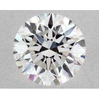 0.6 Carat Round G VVS2 EX GIA Natural Diamond