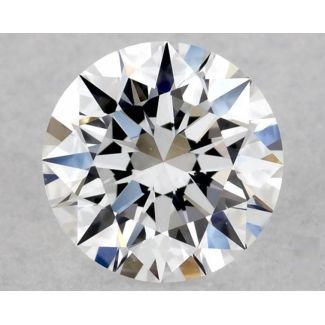 0.46 Carat Round D VS1 EX GIA Natural Diamond