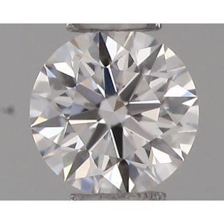 0.2 Carat Round E VVS1 EX VG GIA Natural Diamond