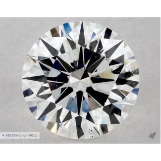 1.09 Carat Round E SI1 EX GIA Natural Diamond