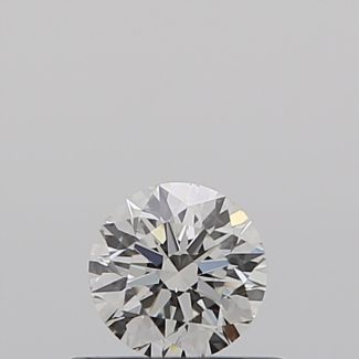 0.35 Carat Round H VS1 EX GIA Natural Diamond