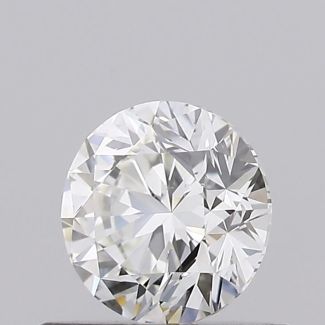 0.5 Carat Round H VS2 GD EX GIA Natural Diamond