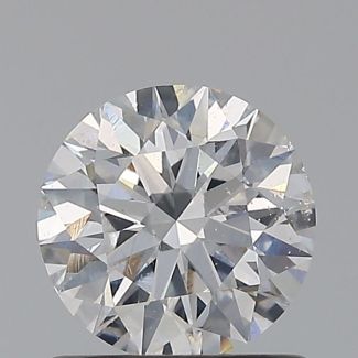 0.8 Carat Round D SI1 EX GIA Natural Diamond