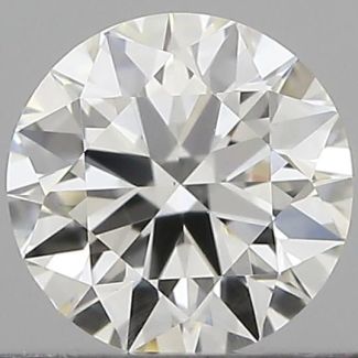 0.40 Carat Round G VVS2 EX VG GIA Natural Diamond