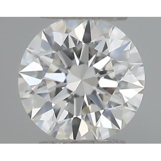 0.19 Carat Round G VVS2 EX GIA Natural Diamond