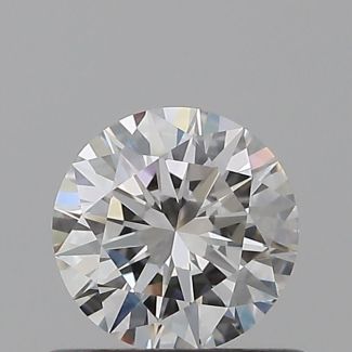 0.5 Carat Round E VS2 EX GIA Natural Diamond