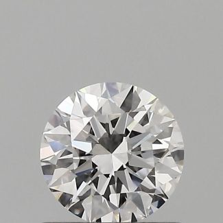 0.63 Carat Round E VS1 EX GIA Natural Diamond