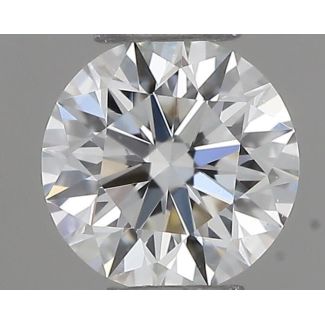 0.21 Carat Round G VVS1 EX GIA Natural Diamond