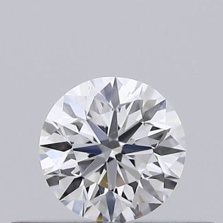 0.23 Carat Round D SI1 EX GIA Natural Diamond