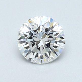 0.7 Carat Round E VS2 EX VG GIA Natural Diamond