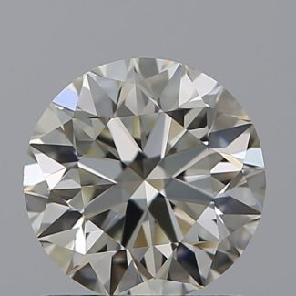 1.00 Carat Round J VVS2 EX VG IGI Natural Diamond