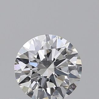 0.36 Carat Round F VS2 EX GIA Natural Diamond