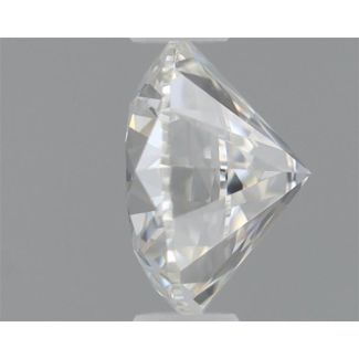 0.37 Carat Round F VVS1 EX GIA Natural Diamond