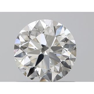 0.7 Carat Round F VS1 VG EX GIA Natural Diamond