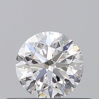 0.41 Carat Round D VS1 VG EX GIA Natural Diamond