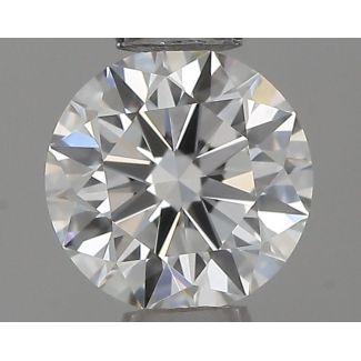 0.35 Carat Round H VVS1 EX GIA Natural Diamond