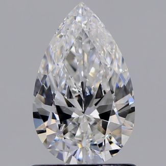 0.81 Carat Pear D SI1 - EX VG GIA Natural Diamond