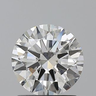 1.3 Carat Round H VVS1 EX GIA Natural Diamond