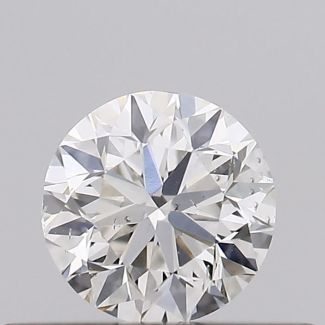 0.3 Carat Round G SI2 VG EX GIA Natural Diamond