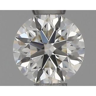 0.32 Carat Round G VVS1 EX IGI Natural Diamond