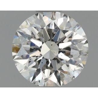 1.0 Carat Round H SI2 EX GIA Natural Diamond